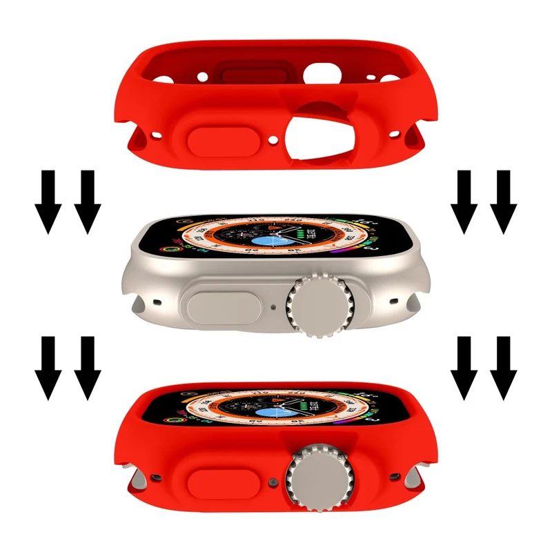 Apple Watch Ultra Silikon / TPU Bumper