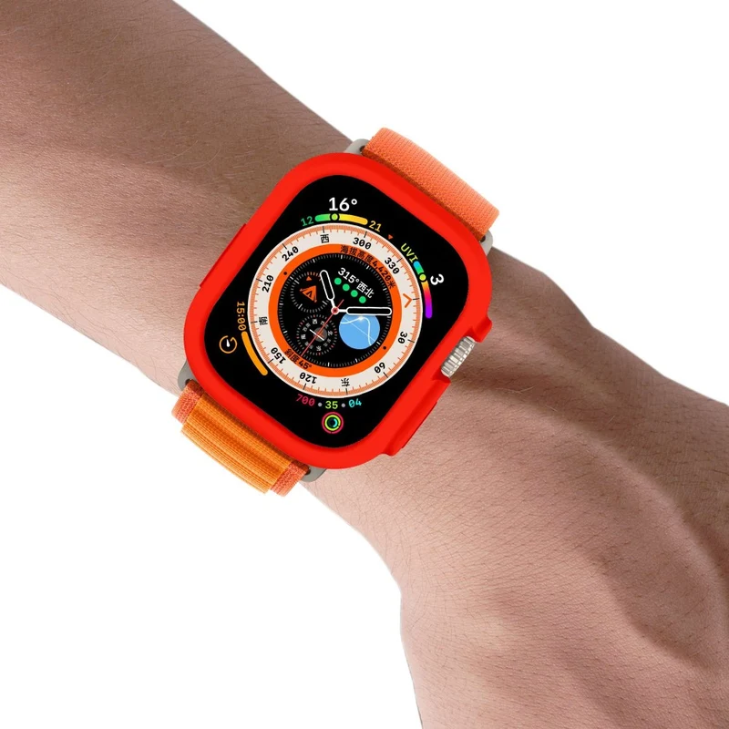 Apple Watch Ultra Silikon / TPU Bumper