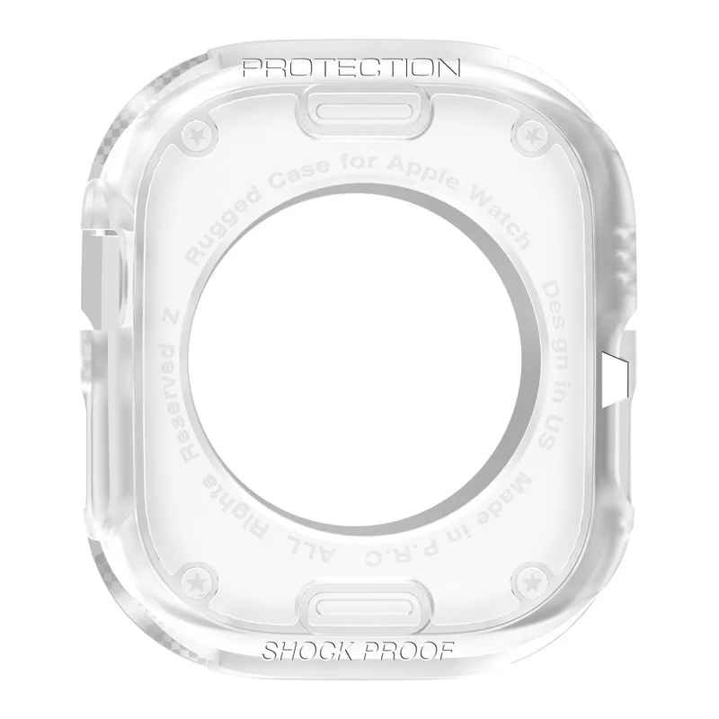 Apple Watch Series 8 (45mm) / Apple Watch Series 7 45mm Schützende Silikon / TPU Bumper