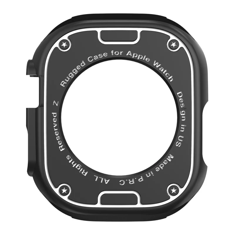 Apple Watch Series 8 (41mm) Schützende Silikon / TPU Bumper