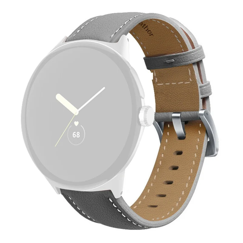 Super stark Google Pixel Watch Echtes Leder armband