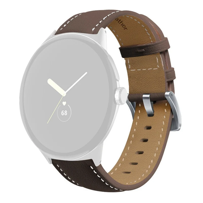 Super stark Google Pixel Watch Echtes Leder armband