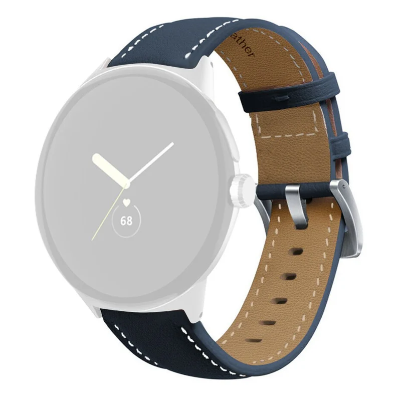 Super stark Google Pixel Watch Echtes Leder armband