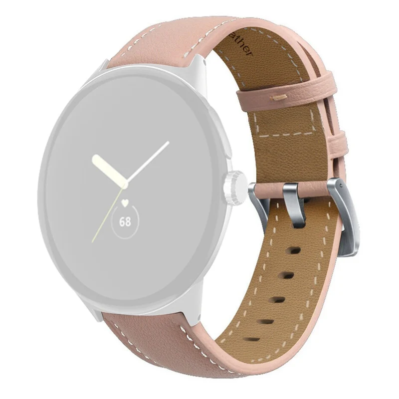 Super stark Google Pixel Watch Echtes Leder armband