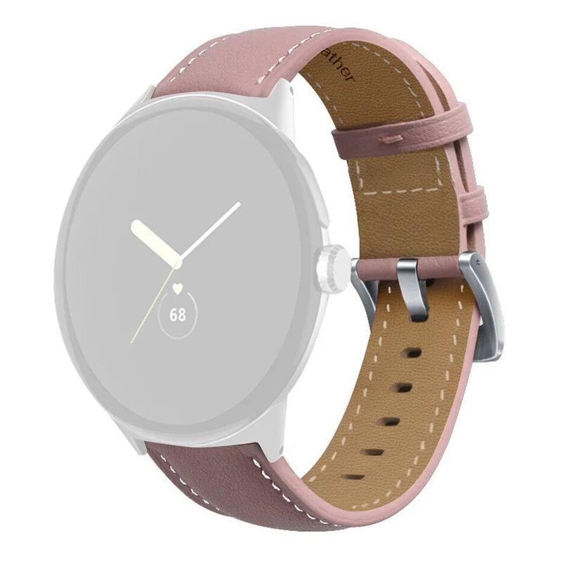 Super stark Google Pixel Watch Echtes Leder armband