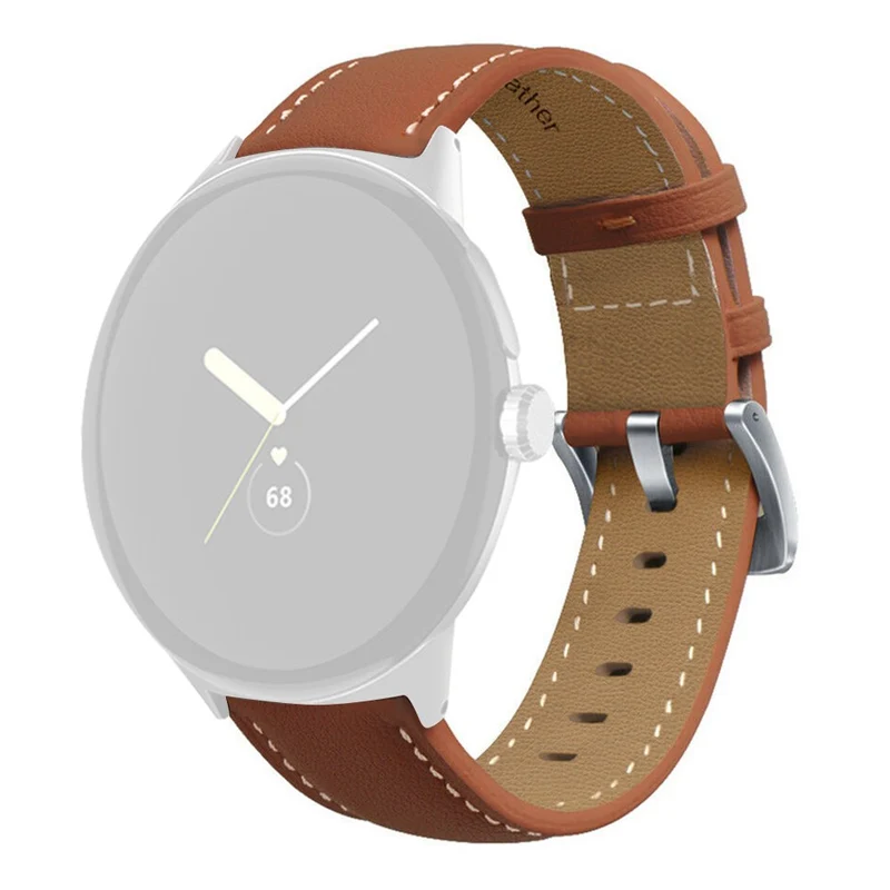 Super stark Google Pixel Watch Echtes Leder armband