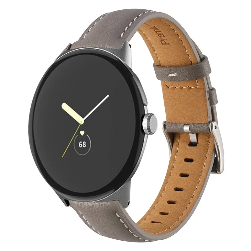 Super stark Google Pixel Watch Echtes Leder armband