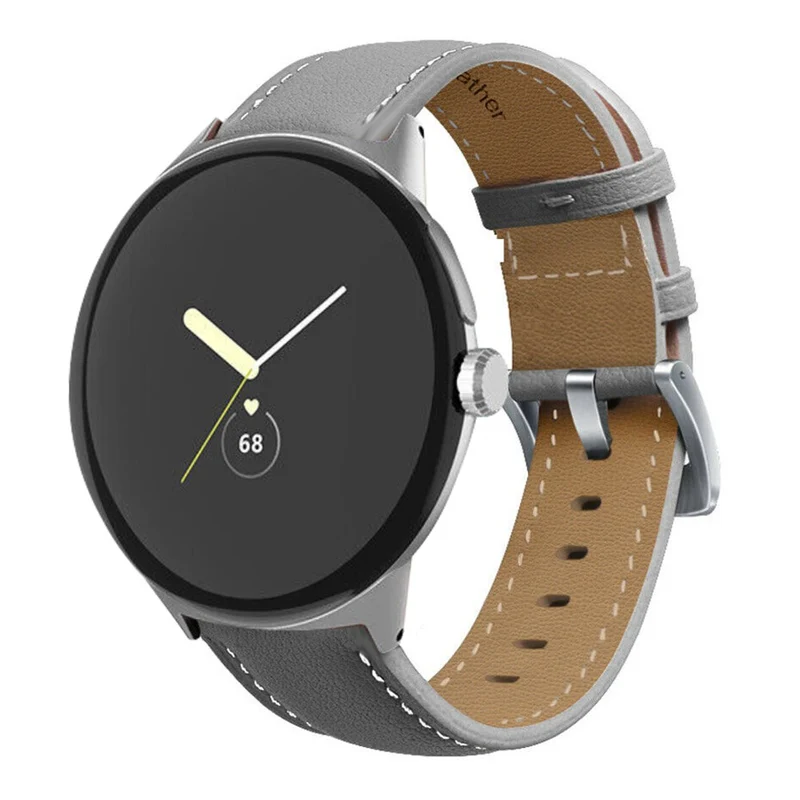 Super stark Google Pixel Watch Echtes Leder armband