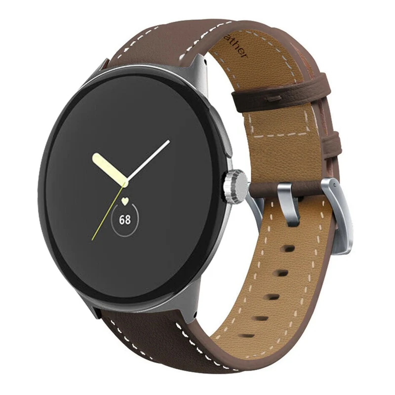 Super stark Google Pixel Watch Echtes Leder armband