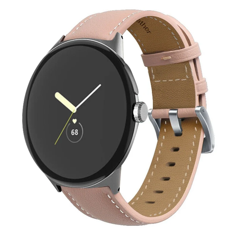 Super stark Google Pixel Watch Echtes Leder armband