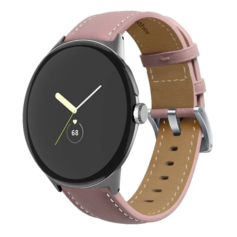 Super stark Google Pixel Watch Echtes Leder armband