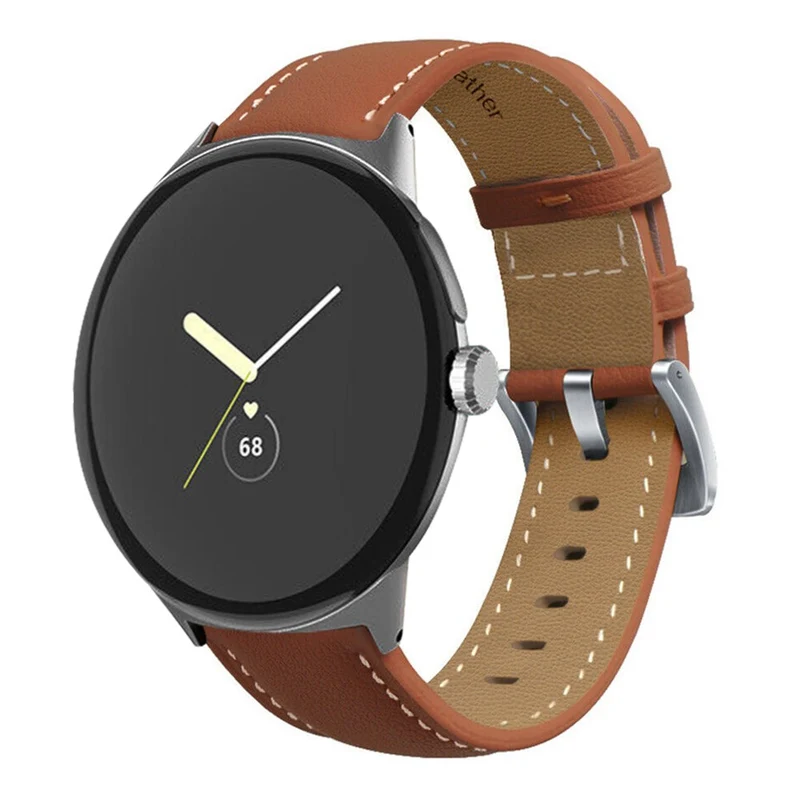 Super stark Google Pixel Watch Echtes Leder armband
