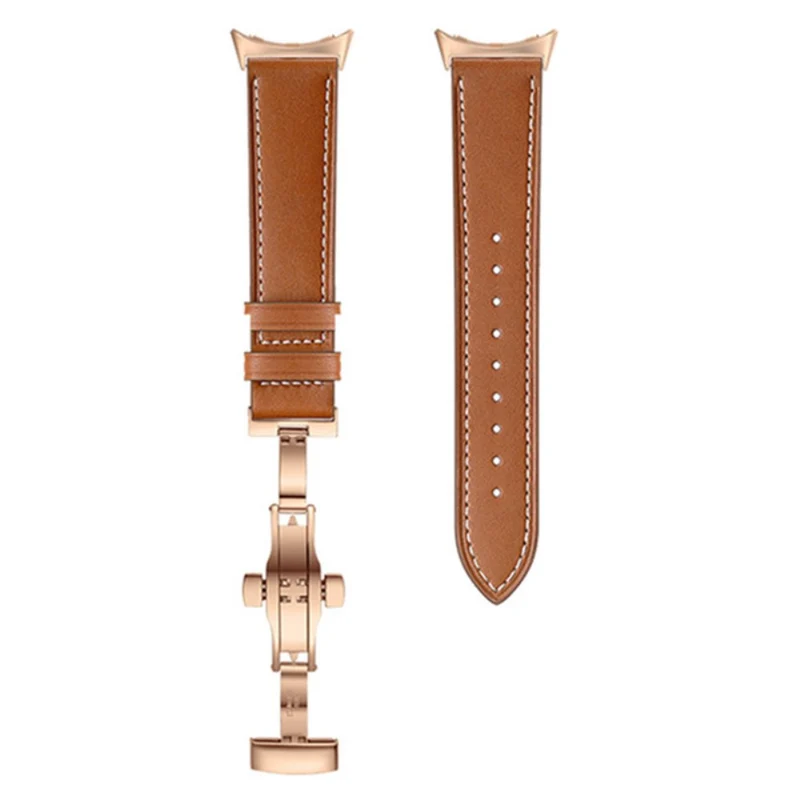 Sehr cool Google Pixel Watch Echtes Leder armband