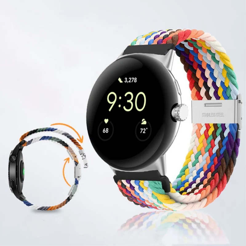 Mega entzückend Google Pixel Watch Textil / Nylon armband