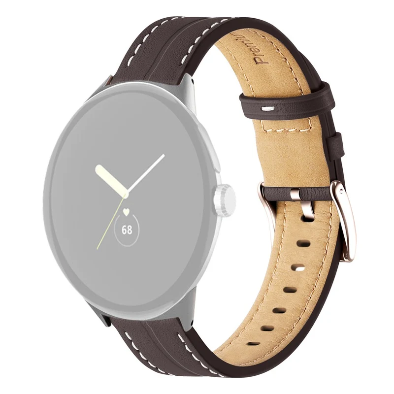 Unglaublich süß Google Pixel Watch Echtes Leder armband