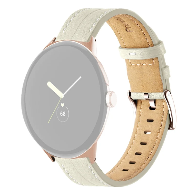 Unglaublich süß Google Pixel Watch Echtes Leder armband