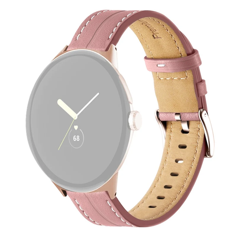 Unglaublich süß Google Pixel Watch Echtes Leder armband