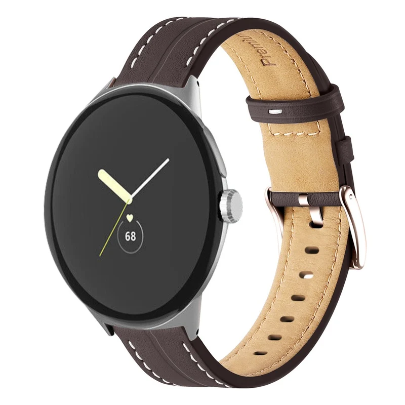 Unglaublich süß Google Pixel Watch Echtes Leder armband
