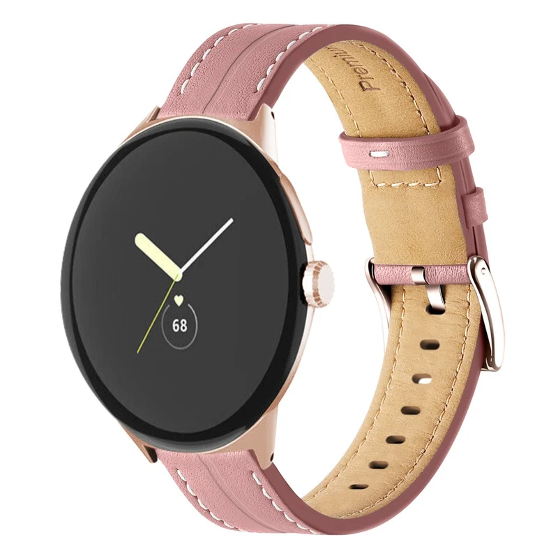 Unglaublich süß Google Pixel Watch Echtes Leder armband