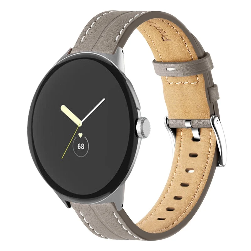 Unglaublich süß Google Pixel Watch Echtes Leder armband