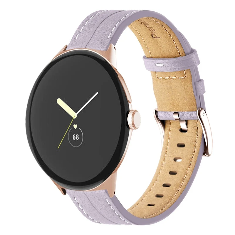 Unglaublich süß Google Pixel Watch Echtes Leder armband