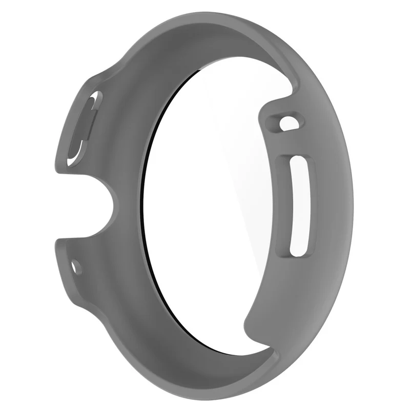 Schützend Google Pixel Watch Hülle mit Displayschutz in Plastik und Gehärtetes Glas