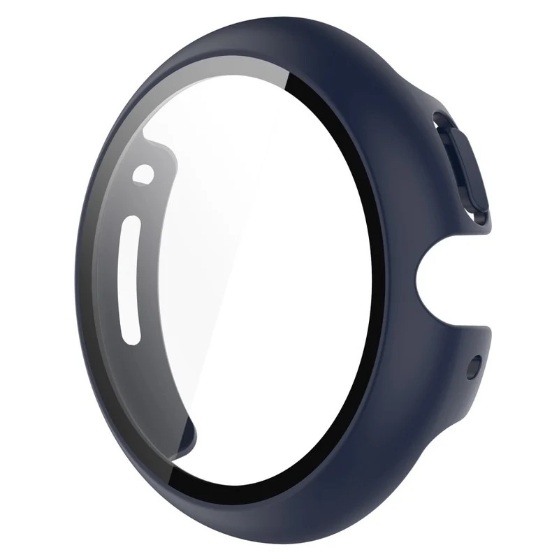 Schützend Google Pixel Watch Hülle mit Displayschutz in Plastik und Gehärtetes Glas