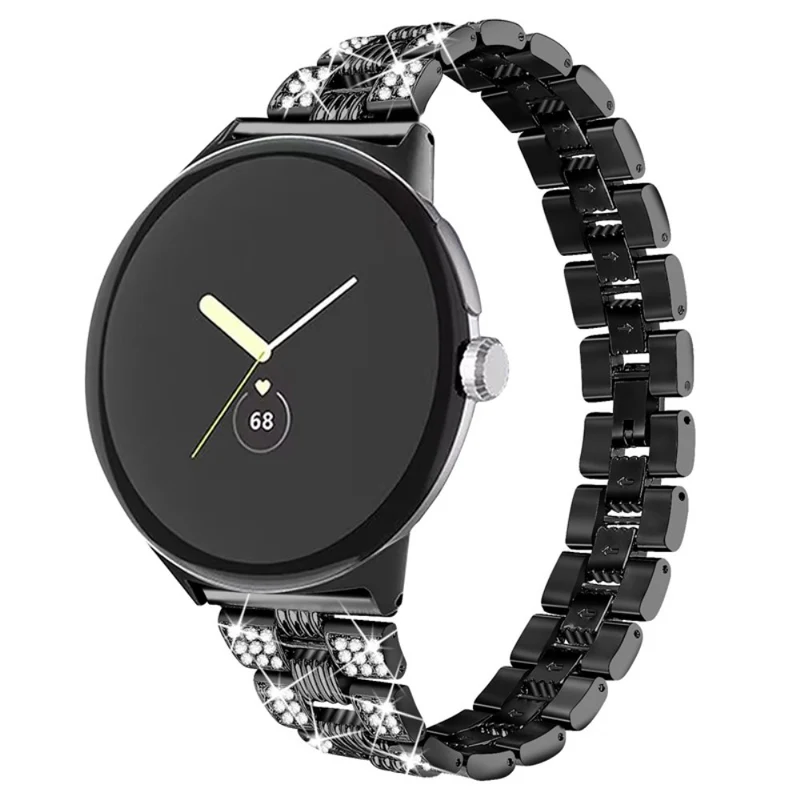 Sehr cool Google Pixel Watch Metall und Strass armband
