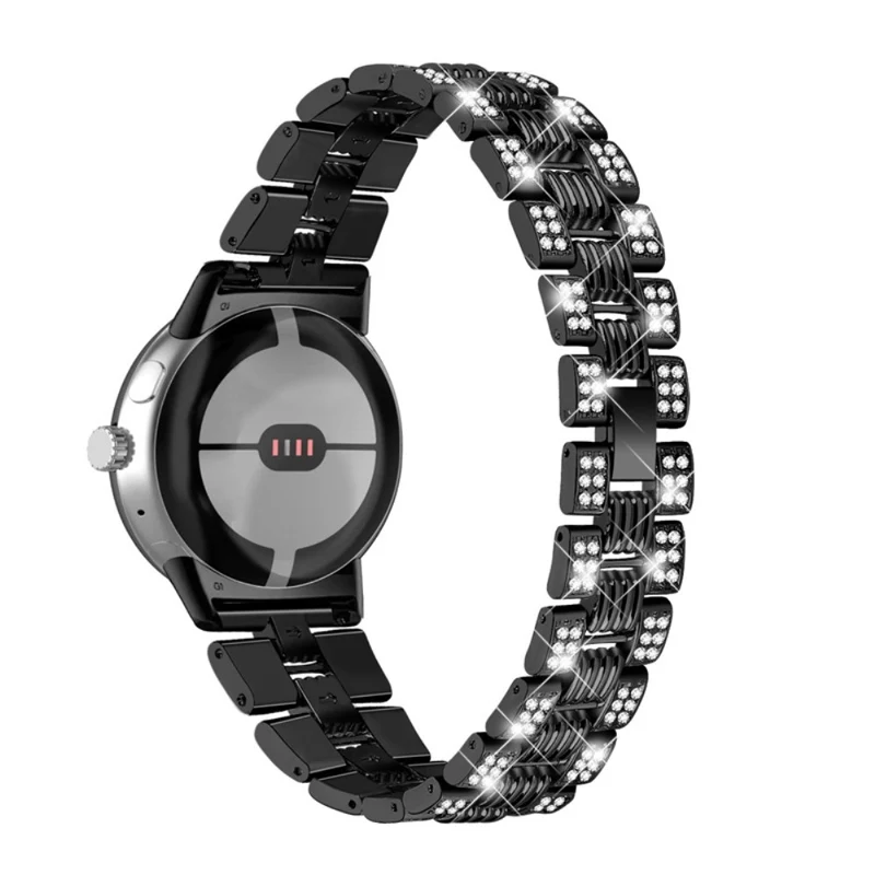 Sehr cool Google Pixel Watch Metall und Strass armband