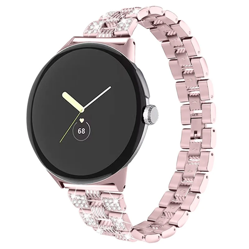 Sehr cool Google Pixel Watch Metall und Strass armband