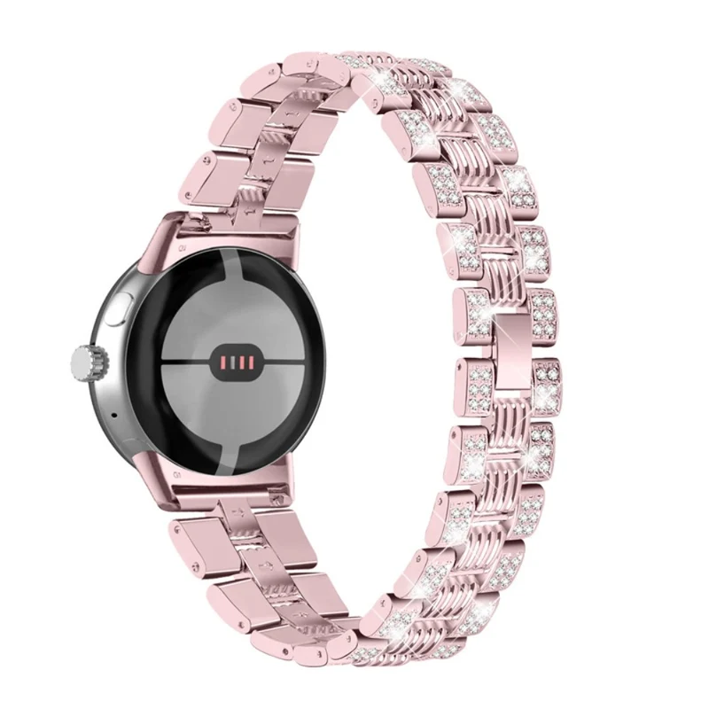 Sehr cool Google Pixel Watch Metall und Strass armband