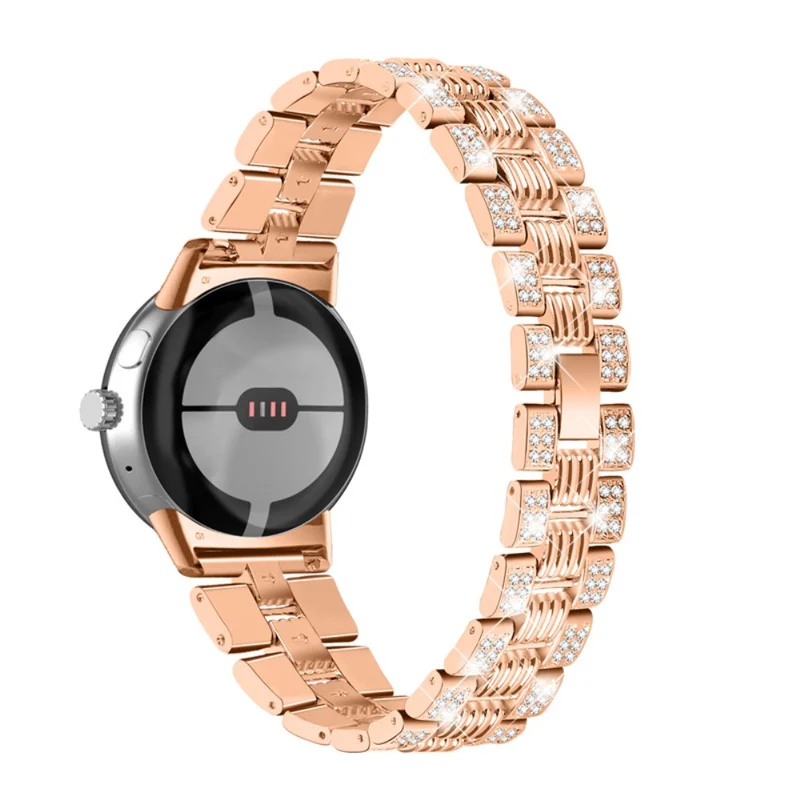 Sehr cool Google Pixel Watch Metall und Strass armband