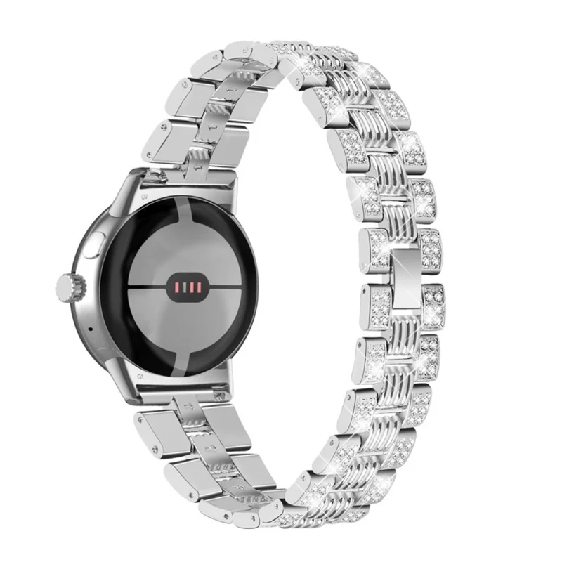 Sehr cool Google Pixel Watch Metall und Strass armband