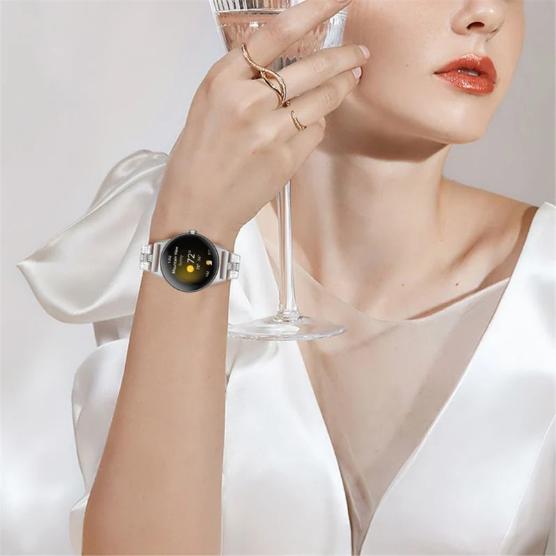 Sehr cool Google Pixel Watch Metall und Strass armband