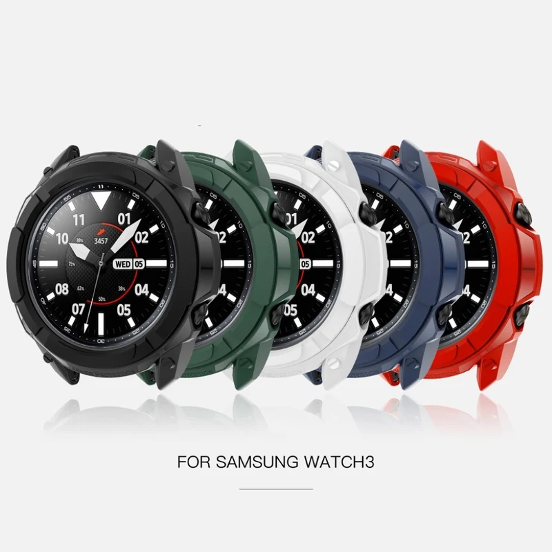 Samsung Galaxy Watch 3 (45mm) Schützende Silikon / TPU Bumper