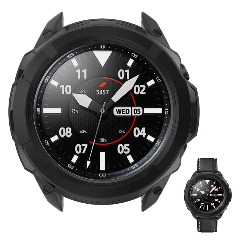 Samsung Galaxy Watch 3 (45mm) Schützende Silikon / TPU Bumper