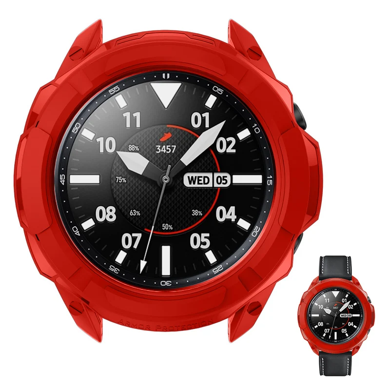 Samsung Galaxy Watch 3 (45mm) Schützende Silikon / TPU Bumper