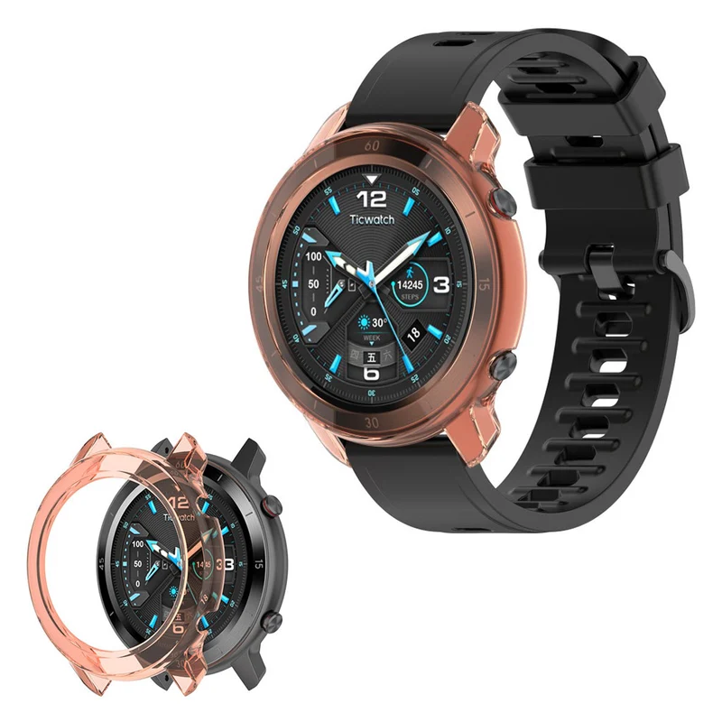 TicWatch GTX Transparent Silikon / TPU Bumper