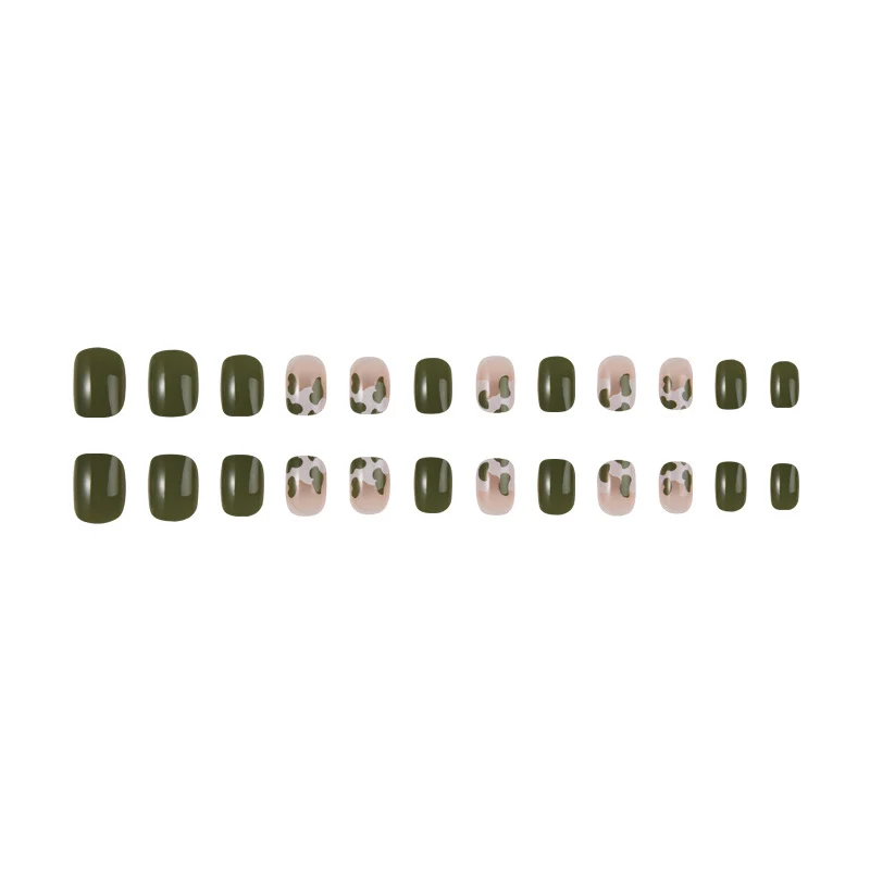 Elegantes Kunst Druck-On Nail Set