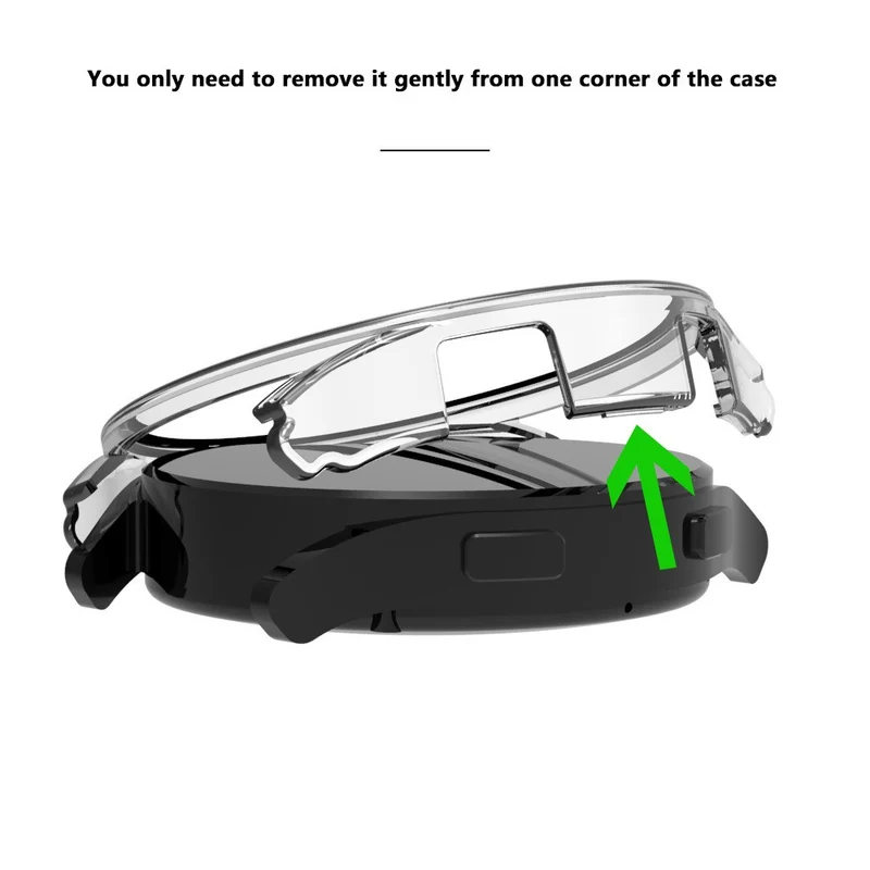 Samsung Galaxy Watch 5 (44mm) Transparent Plastik Bumper