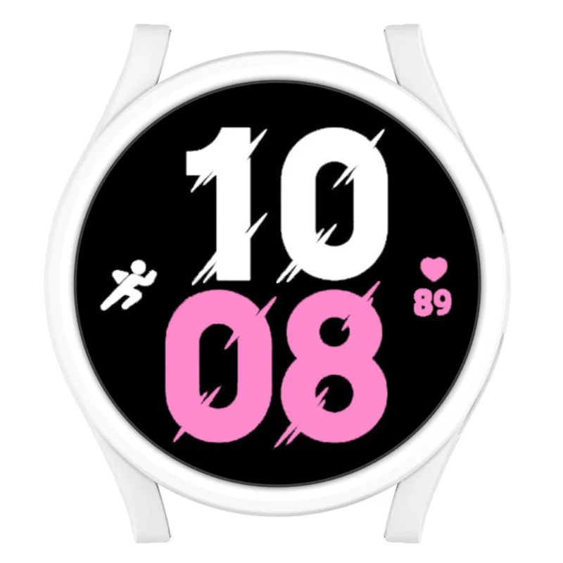 Samsung Galaxy Watch 5 (44mm) / Samsung Galaxy Watch 4 (44mm) Schützende Plastik Universell Bumper