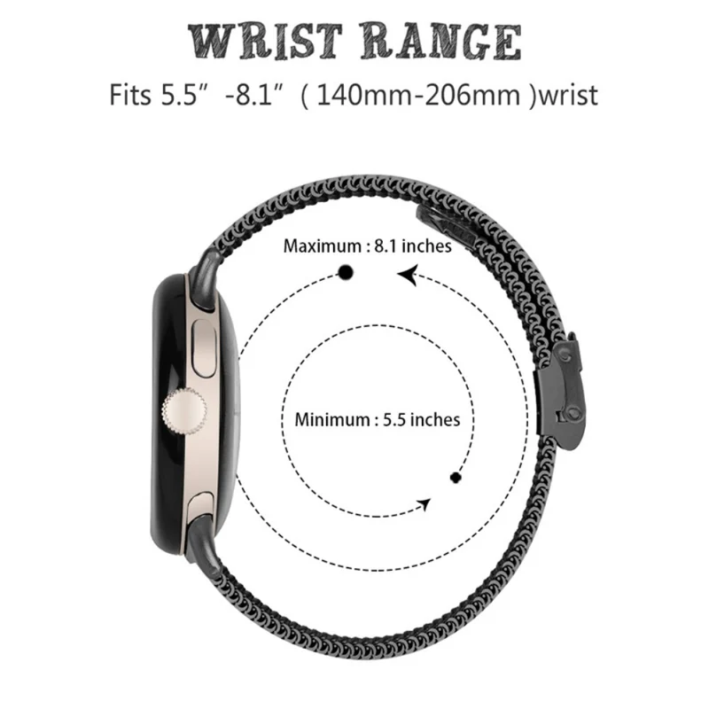 Sehr bequem Google Pixel Watch Metall armband