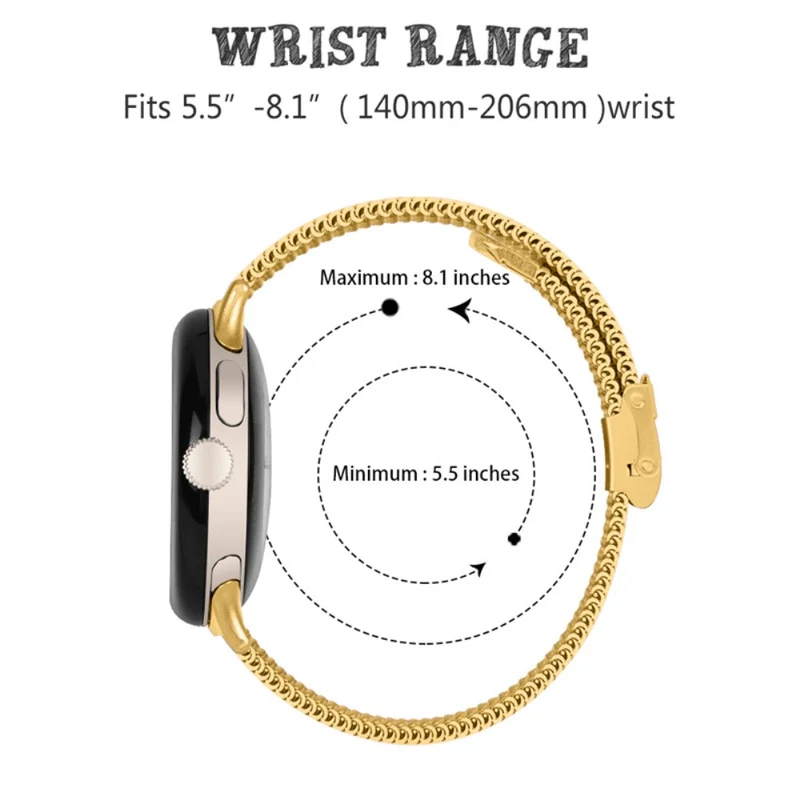 Sehr bequem Google Pixel Watch Metall armband
