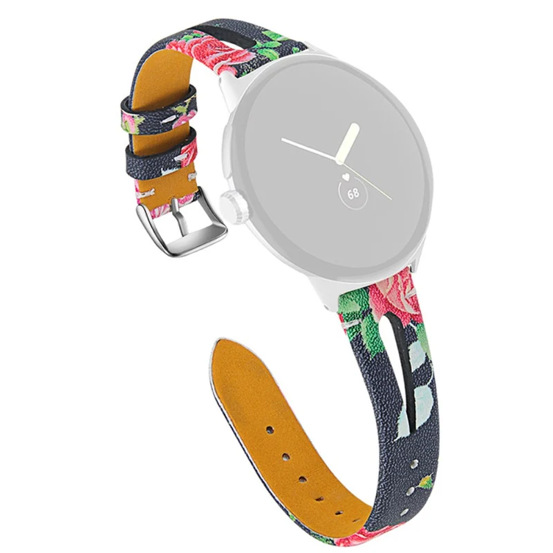 Mega elegant Google Pixel Watch Echtes Leder armband