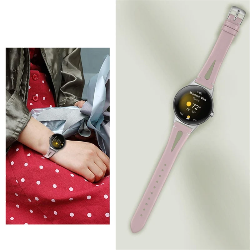 Mega elegant Google Pixel Watch Echtes Leder armband