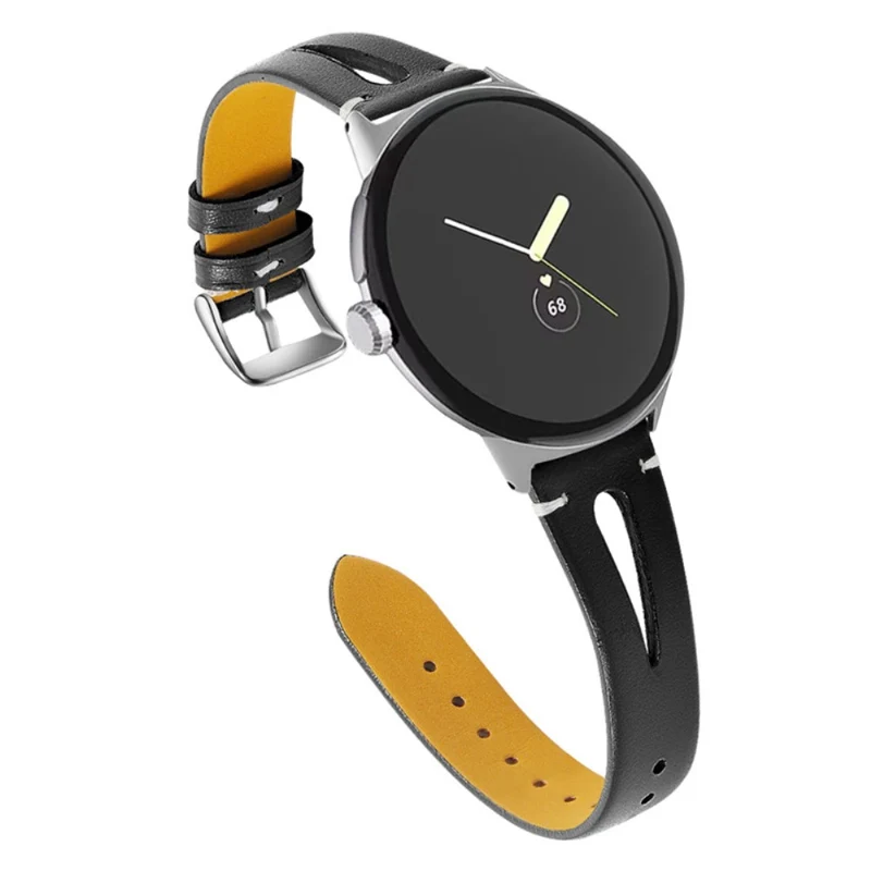 Mega elegant Google Pixel Watch Echtes Leder armband