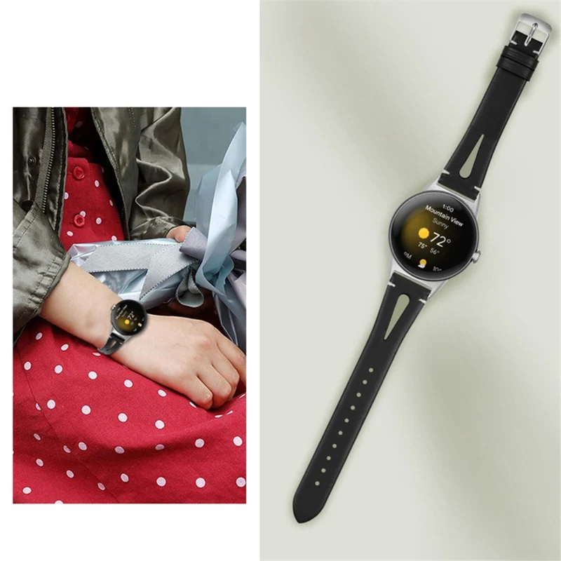 Mega elegant Google Pixel Watch Echtes Leder armband