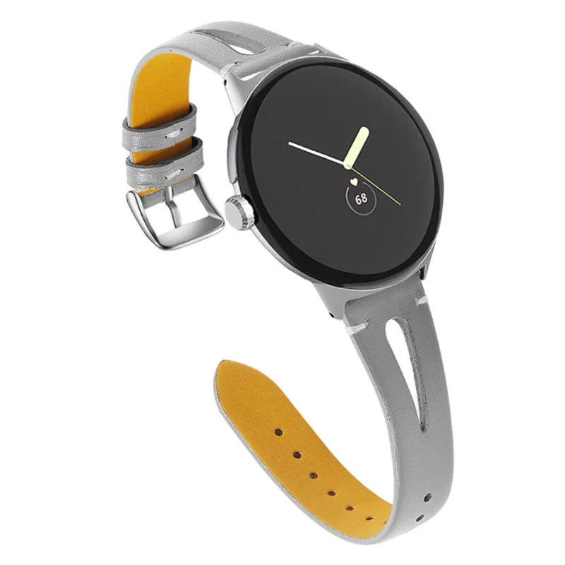 Mega elegant Google Pixel Watch Echtes Leder armband