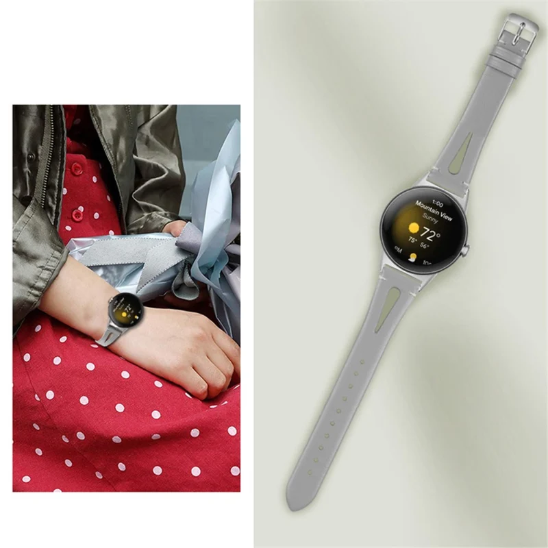 Mega elegant Google Pixel Watch Echtes Leder armband