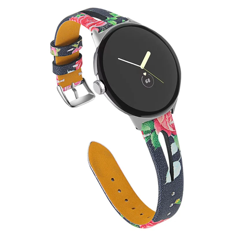 Absolut ordentlich Google Pixel Watch Echtes Leder armband